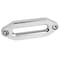 Bulldog Winch Hawse Fairlead, 151mm Mount - Aluminum Polished 30006 - alternate 1
